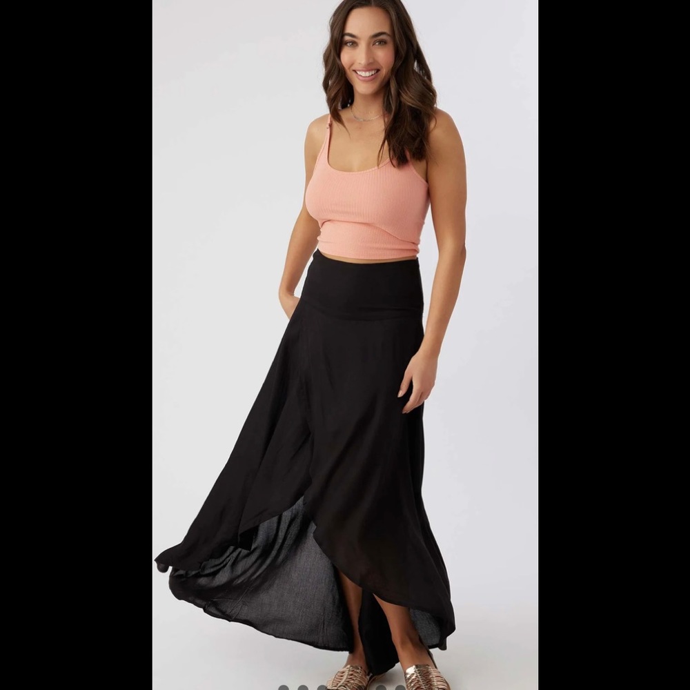 O'Neill Black High Low Skirt